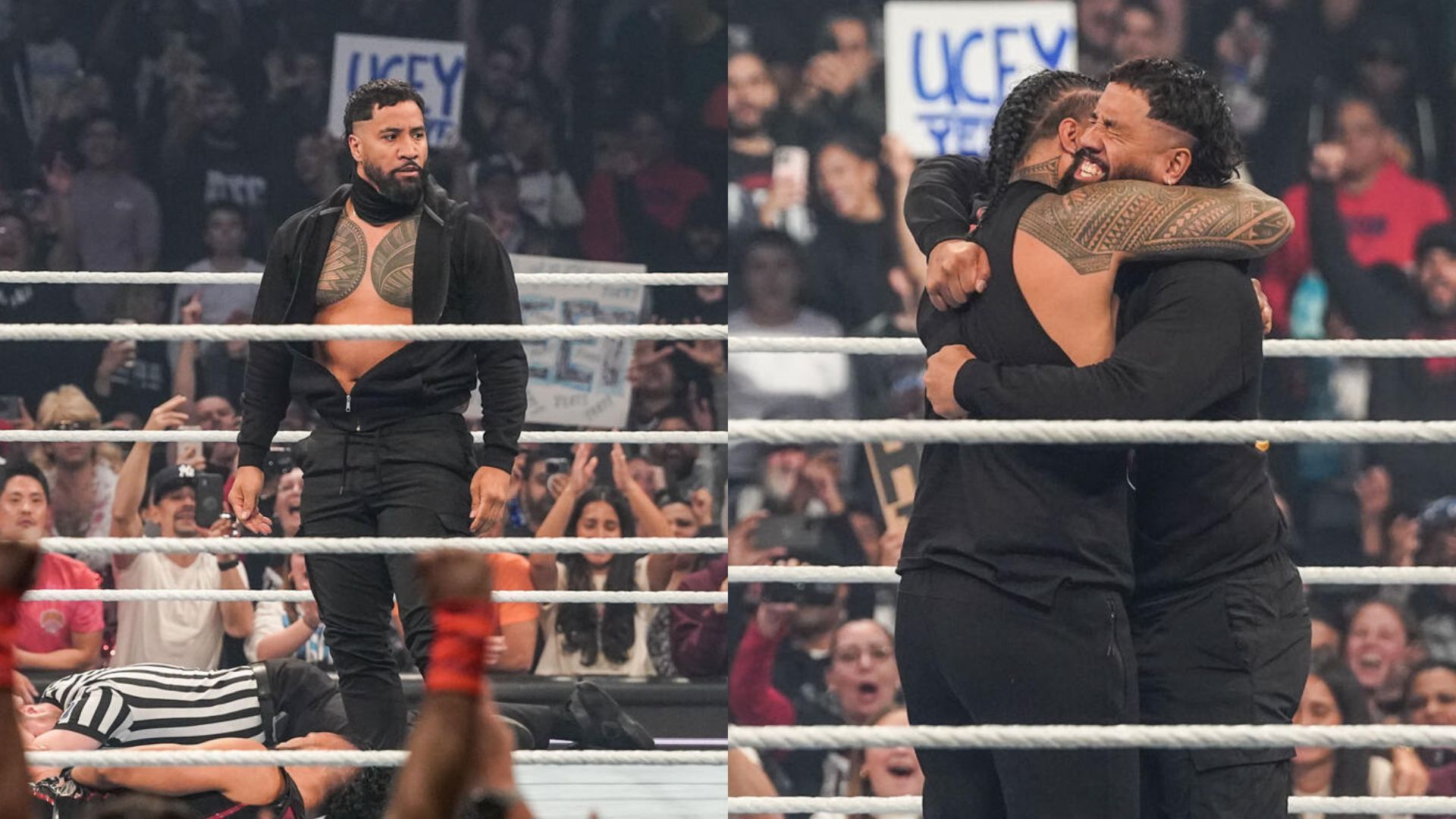 The Usos on Friday Night SmackDown! [Image credits: WWE.com]