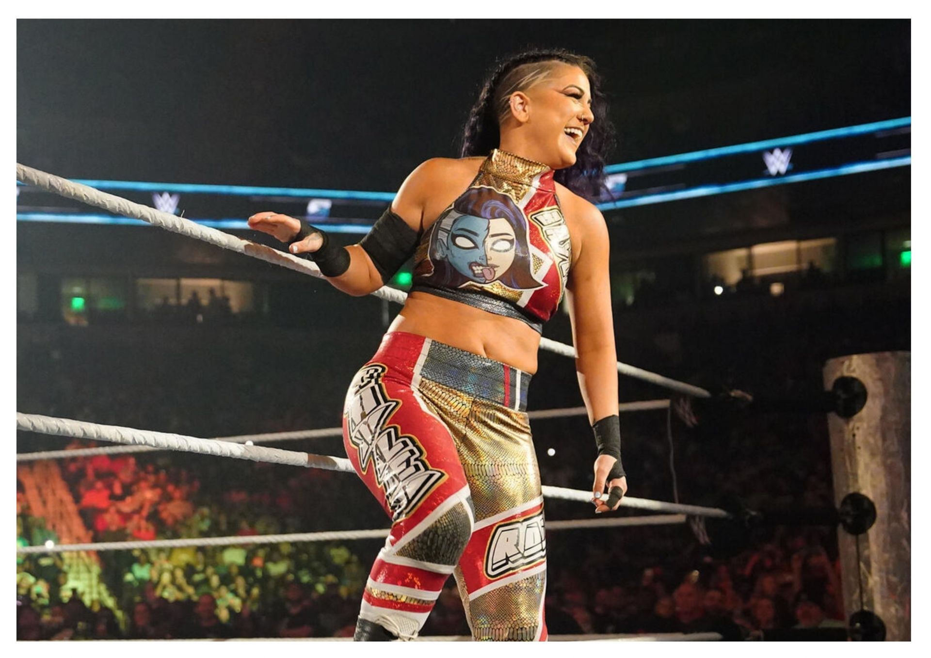 Bayley on SmackDown (Photo credit: WWE.com)