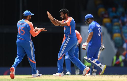 Afghanistan v India: Super Eight - ICC Men's T20 Cricket World Cup West Indies & USA 2024 - Source: Getty