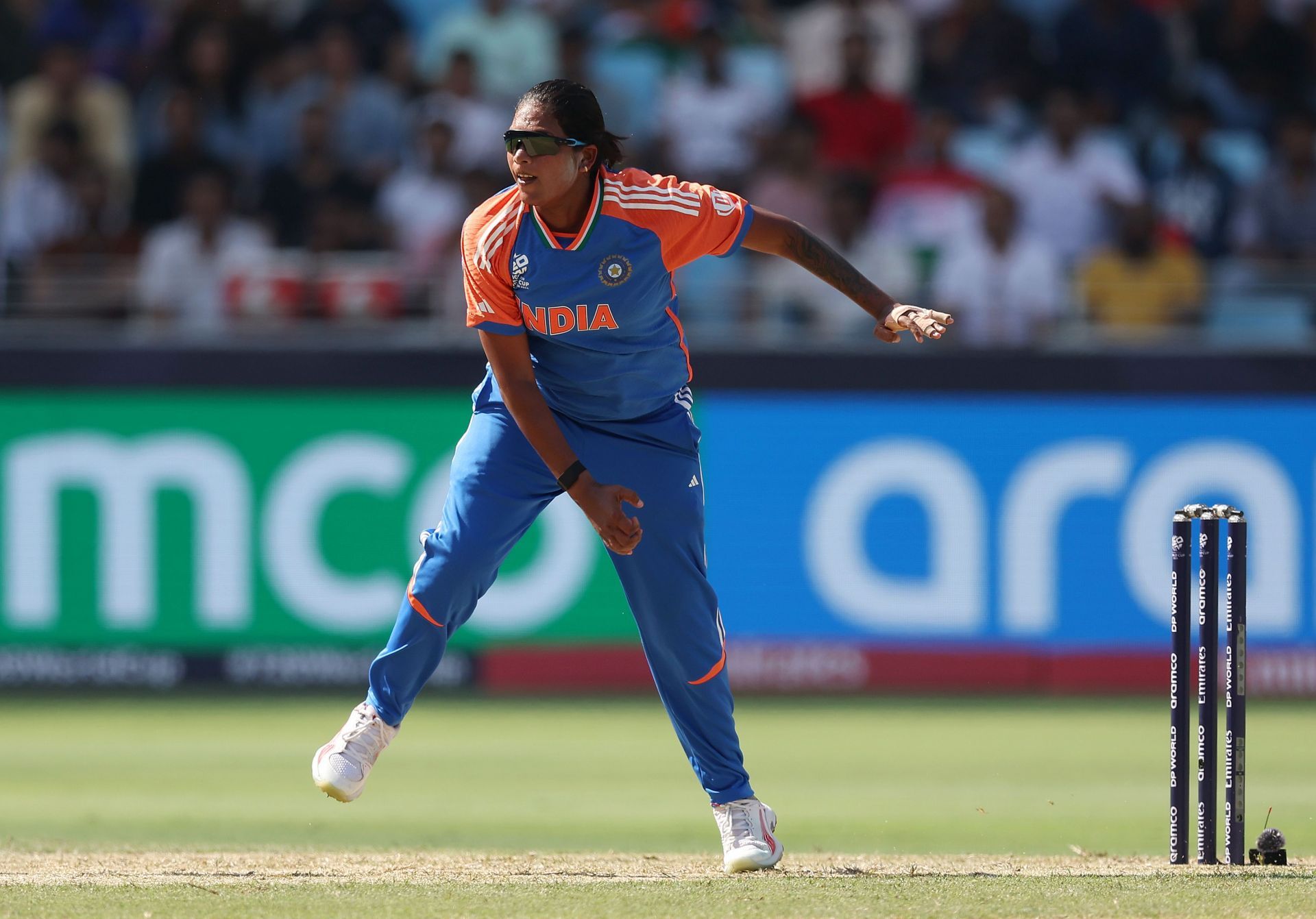 Team India leg-spinner Asha Sobhana (Image Credits: Getty Images)