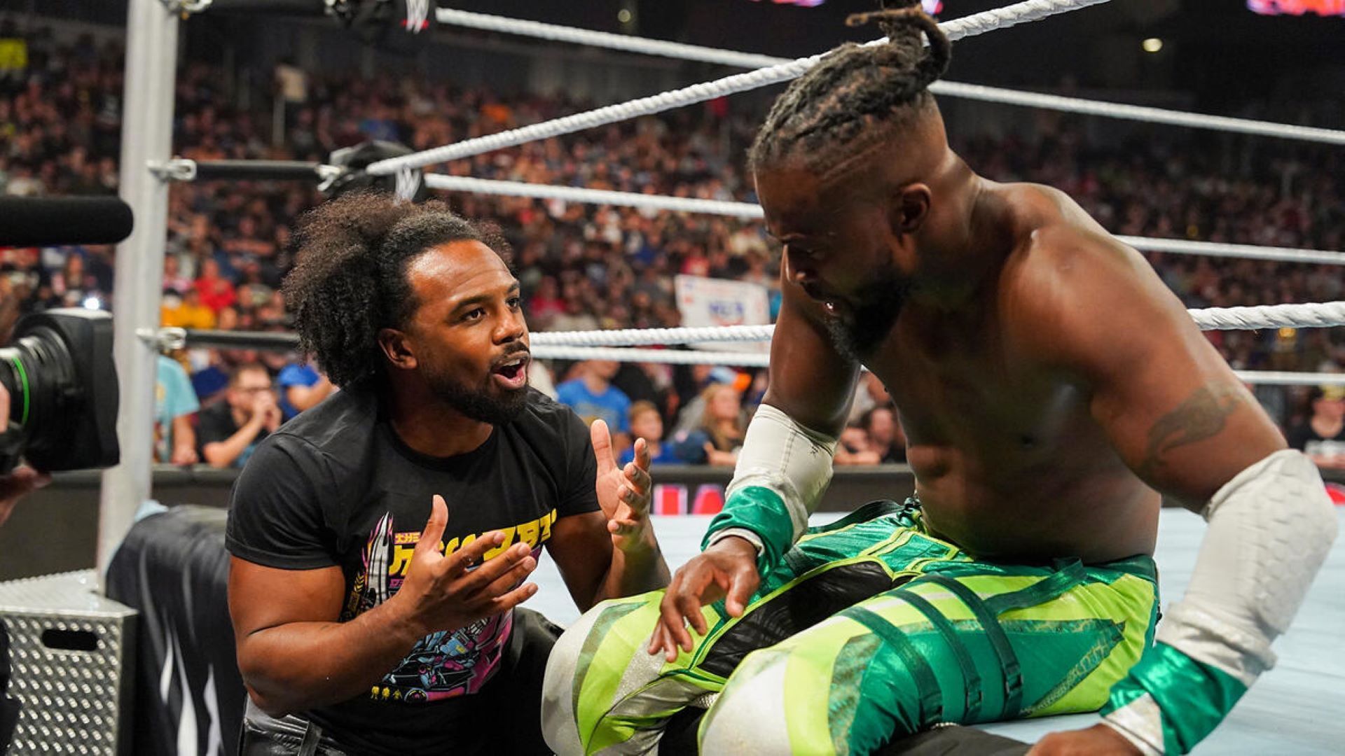 All signs have pointed to a heel turn for Xavier Woods, but could it be a misdirect? (Image Credit: WWE.com)