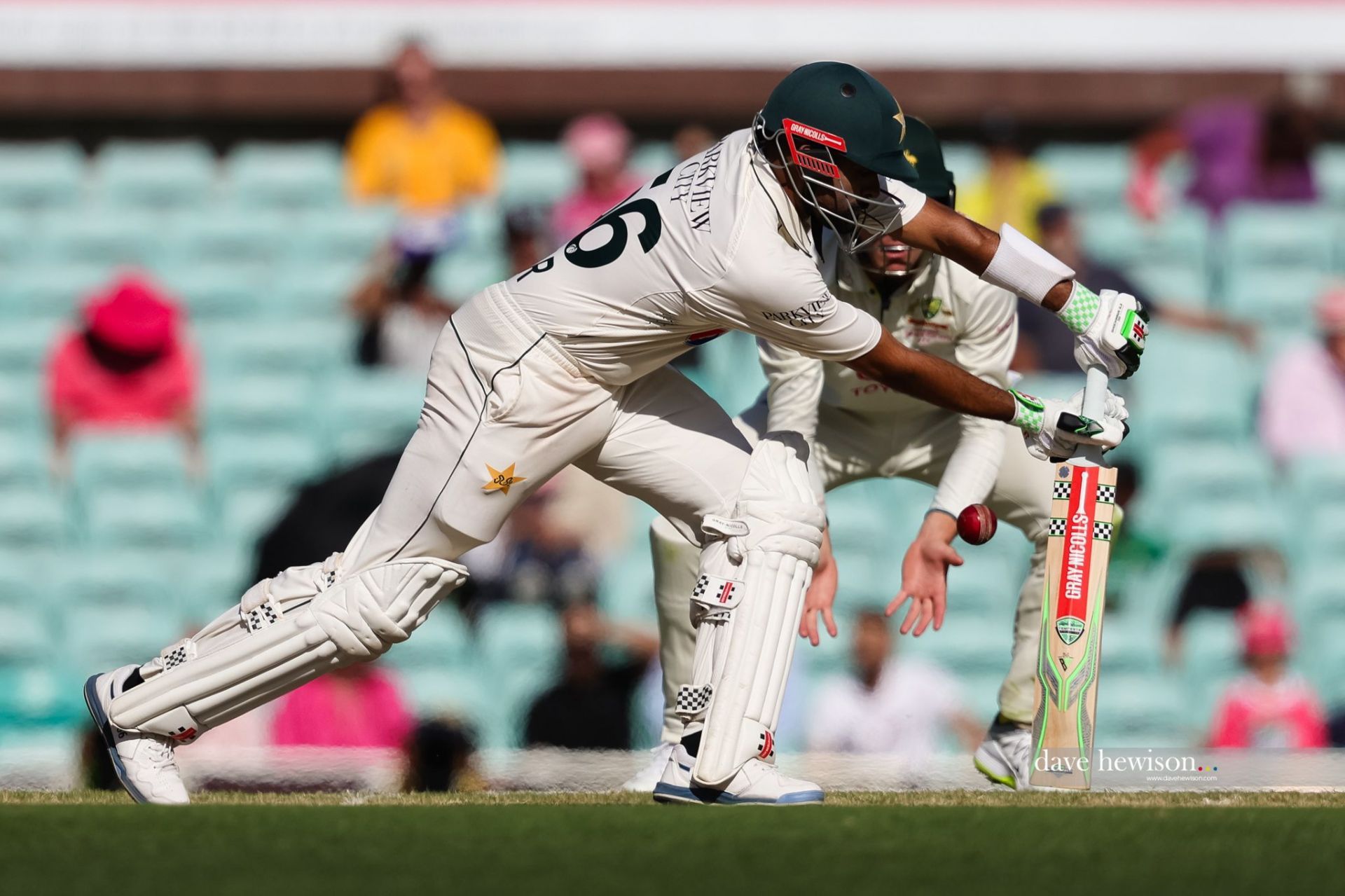 Babar Azam has an overall Test average of 43.92.