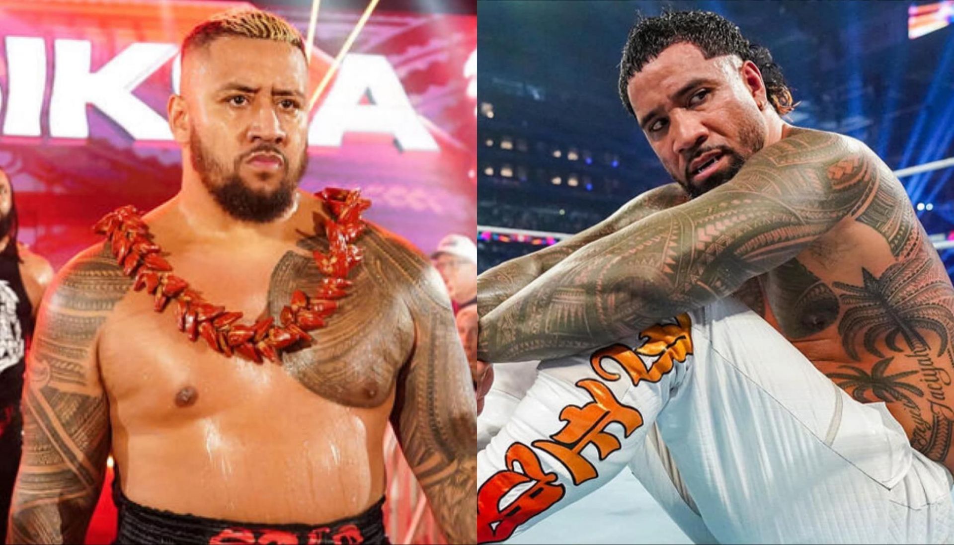 Solo Sikoa and Jey Uso (Photo credit: WWE.com)