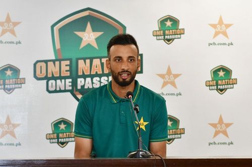 Pakistan skipper Shan Masood (Image Credits: PCB Twitter)