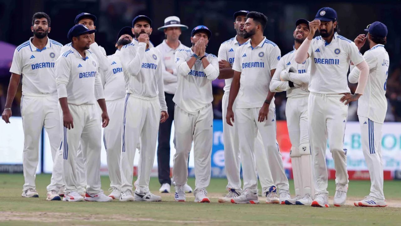 भारत पर न्यूजीलैंड के खिलाफ पहले टेस्ट में हार का खतरा मंडरा रहा है (Photo Credit: BCCI)