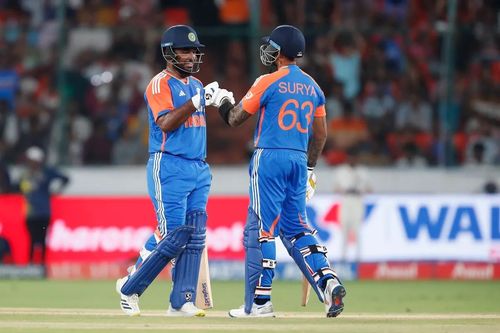 India smashed 82 runs in the powerplay overs in the final T20I against Bangladesh. [P/C: BCCI]