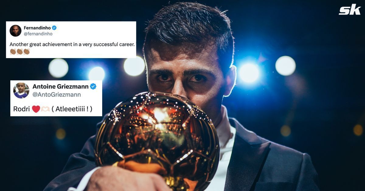 Ballon d'Or Who Said What Football World reacts as Rodri wins 2024