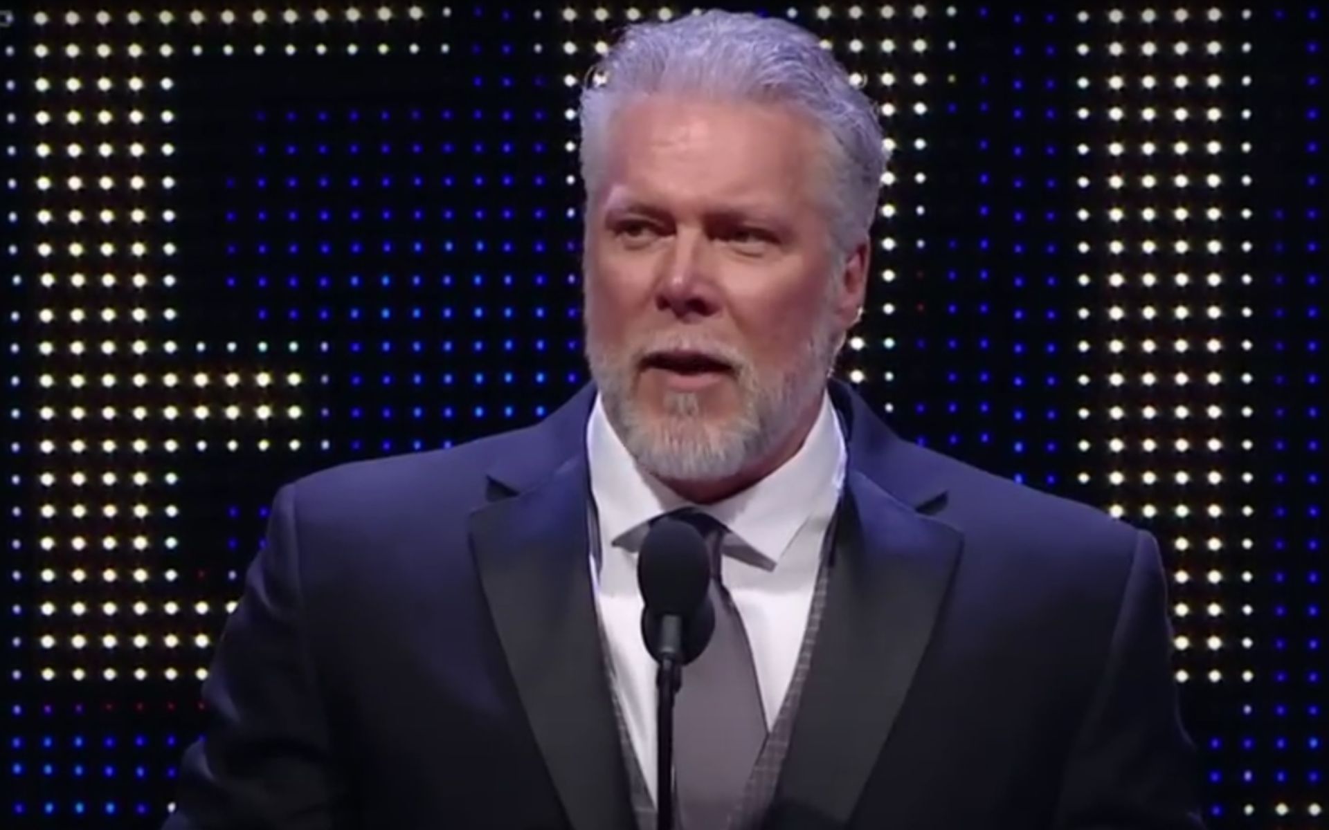 Nash at the 2015 Hall of Fame ceremony (Picture Courtesy: WWE on YouTube)