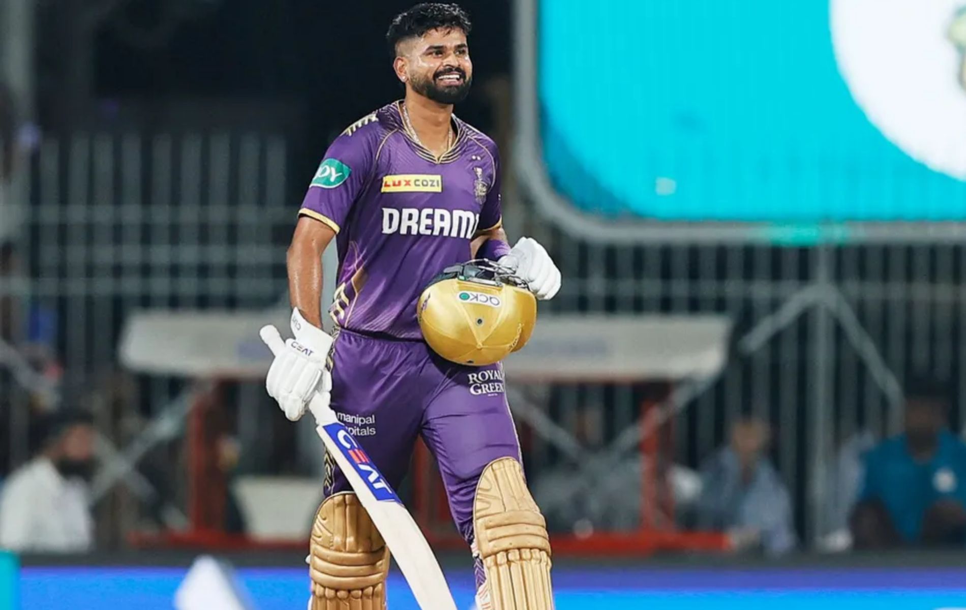 Kolkata Knight Riders skipper Shreyas Iyer (Image Credits: iplt20.com/ BCCI)