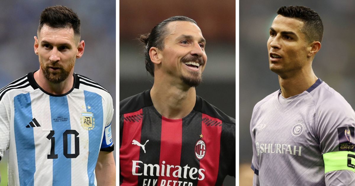 Zlatan Ibrahimovic has chosen between Cristiano Ronaldo and Lionel Messi