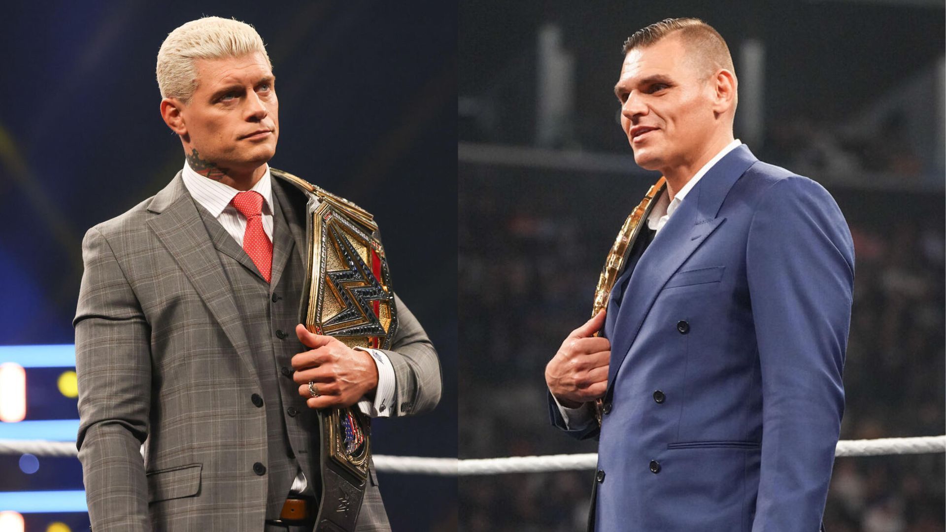 Cody Rhodes and Gunther, Oct. 25, SmackDown [Photo credit: WWE.com]