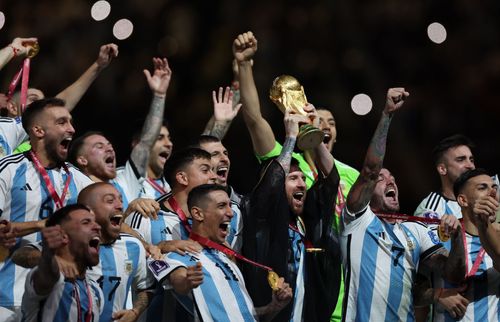 Argentina lifted the 2022 FIFA World Cup