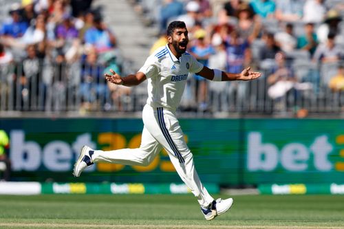 Jasprit Bumrah has picked up three wickets so far [File image via Getty]