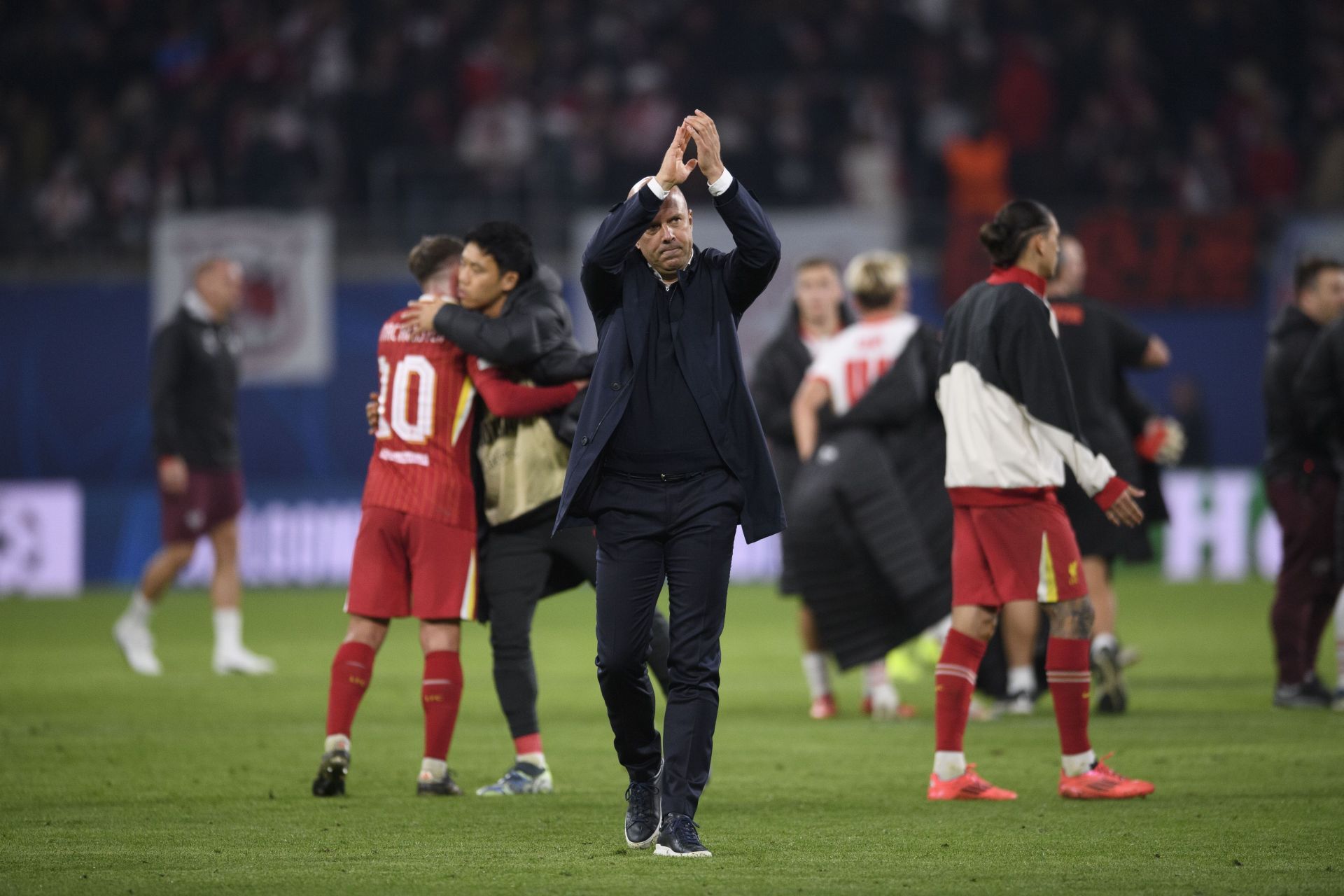 Arne Slot is overseeing an incredible season at Anfield (Image - Getty)