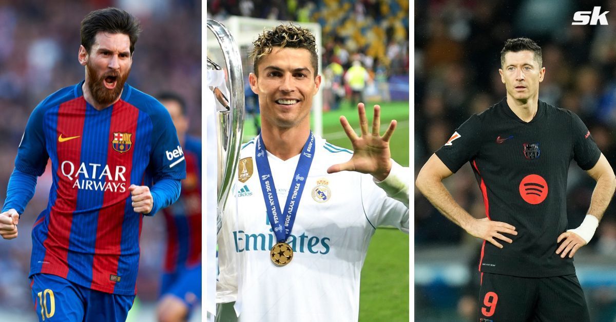 5 players with the most goals in Champions League history as Robert Lewandowski joins Cristiano Ronaldo and Lionel Messi