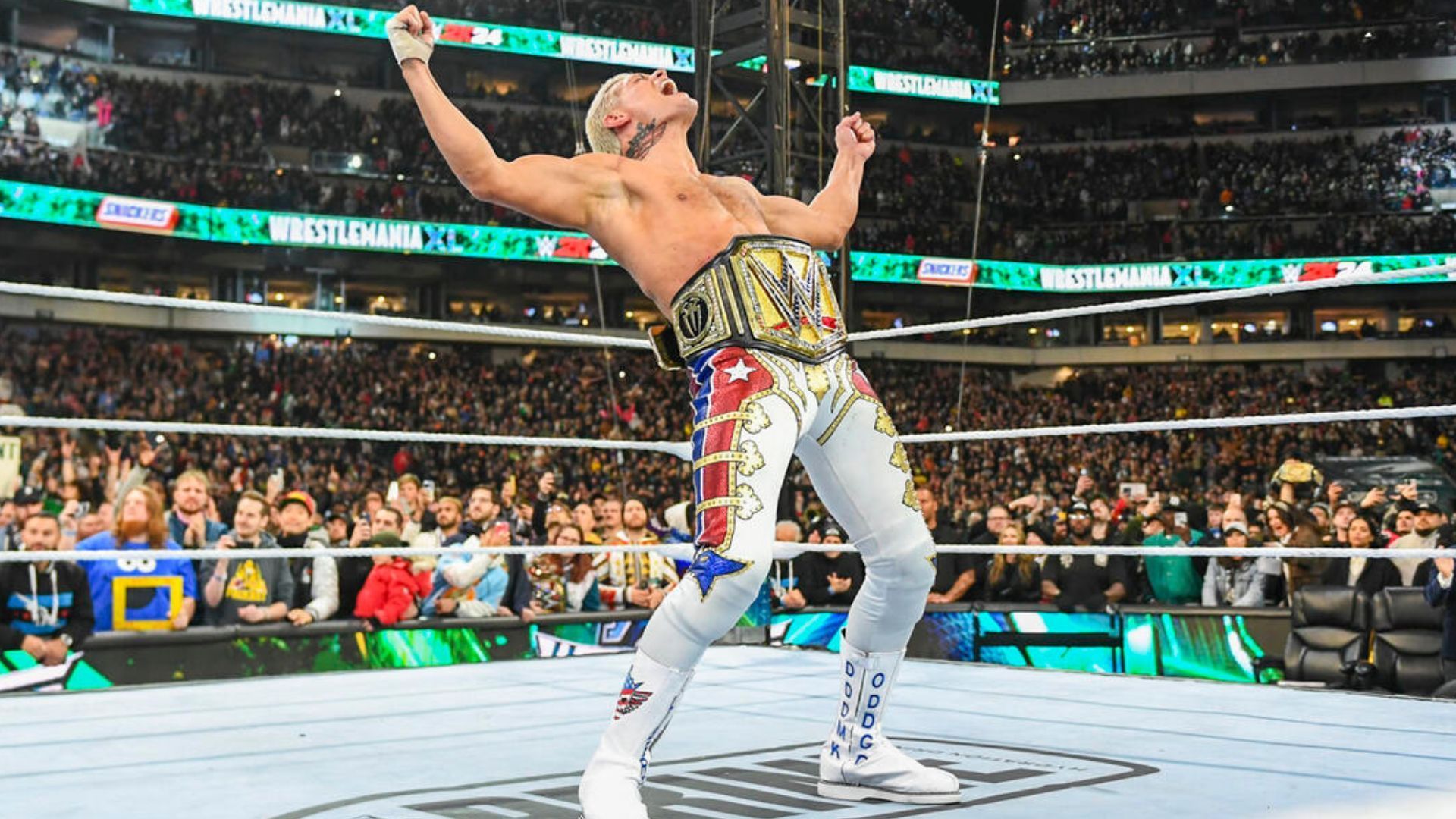 Cody Rhodes finished his story at WrestleMania XL [Image Credits: WWE.com]