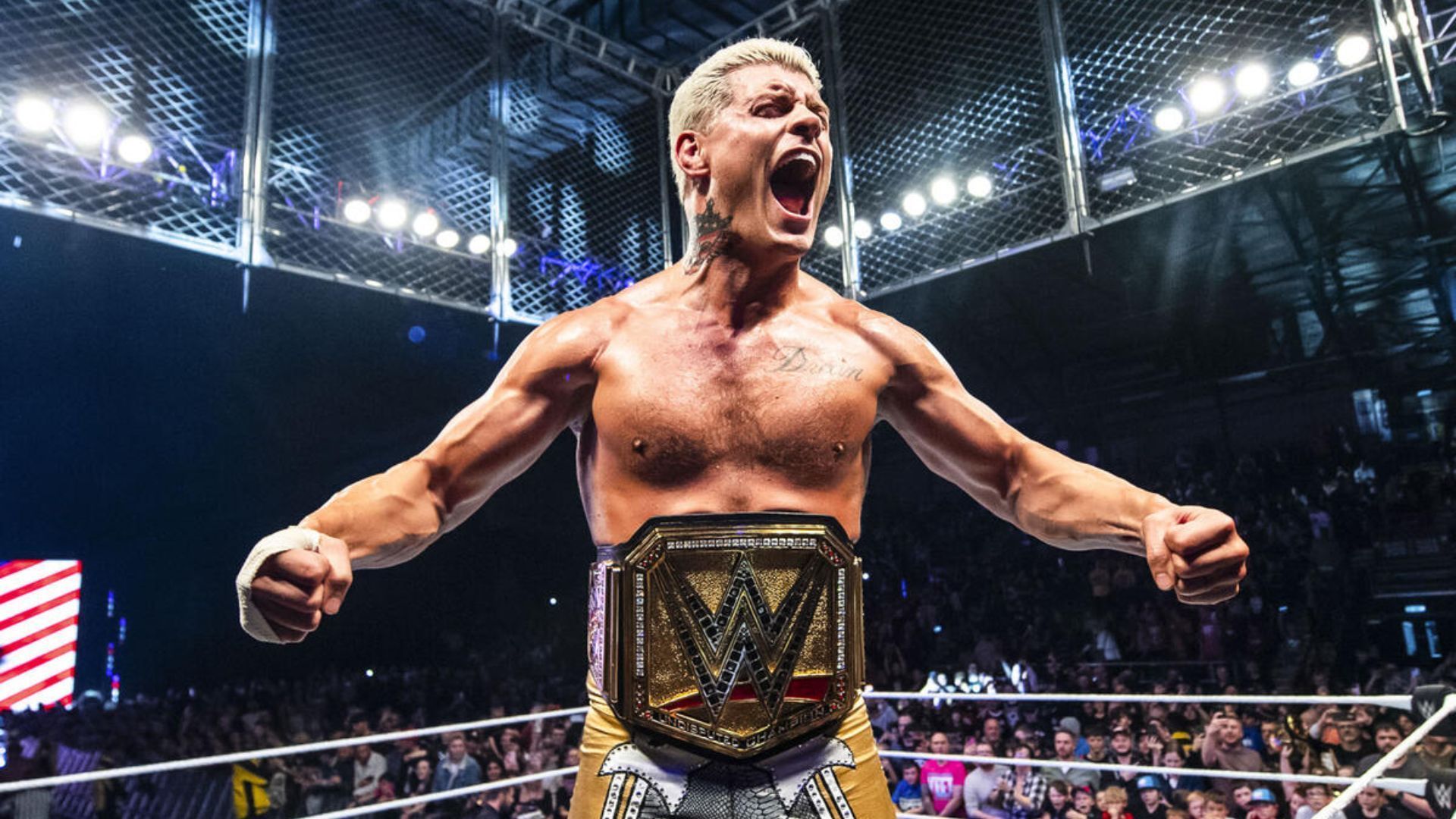 Cody Rhodes performs on SmackDown [Photo credit: WWE]