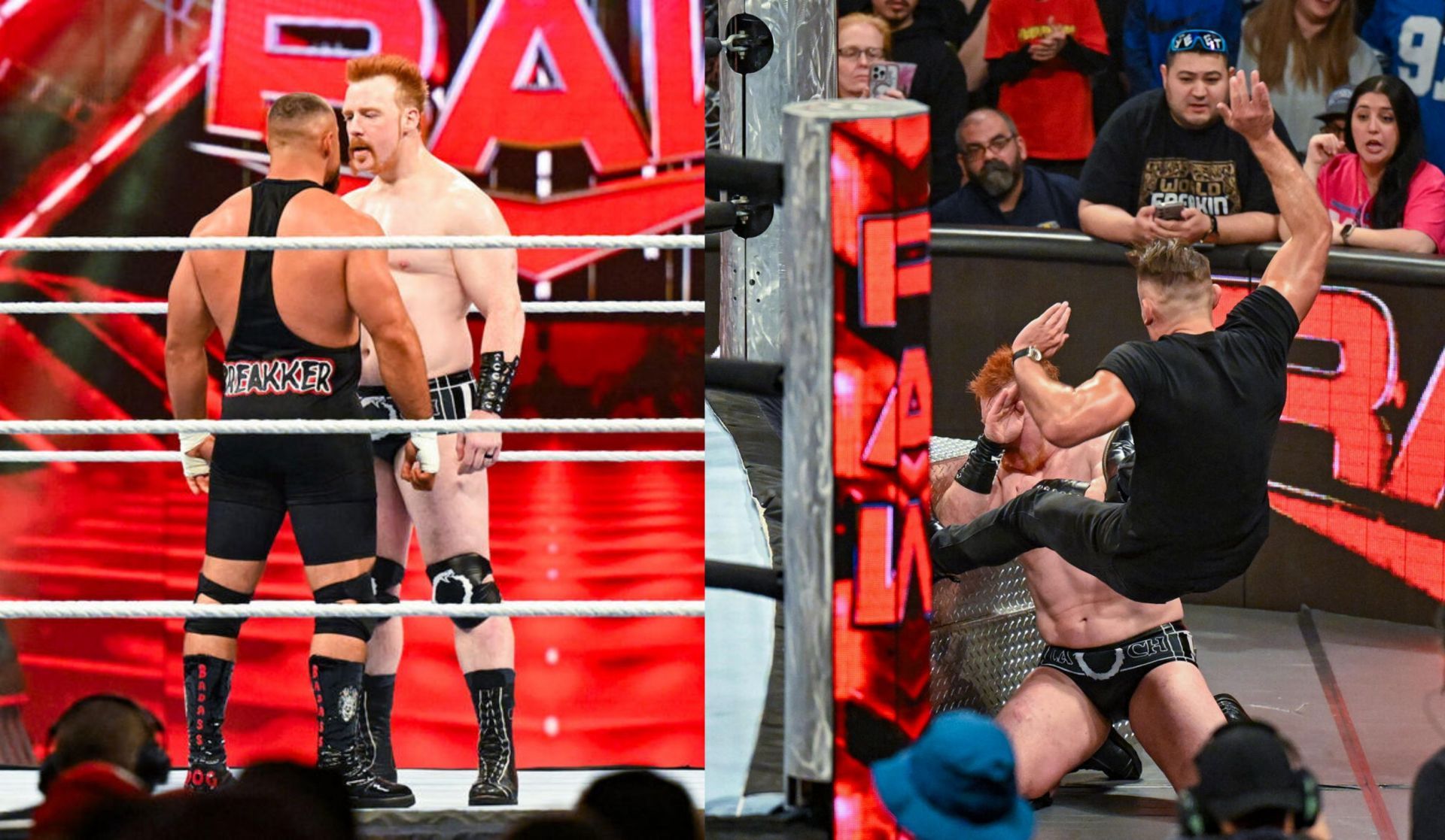 WWE Raw में दिग्गज का चैंपियन बनने का सपना टूट गया है (Photos: WWE.com)