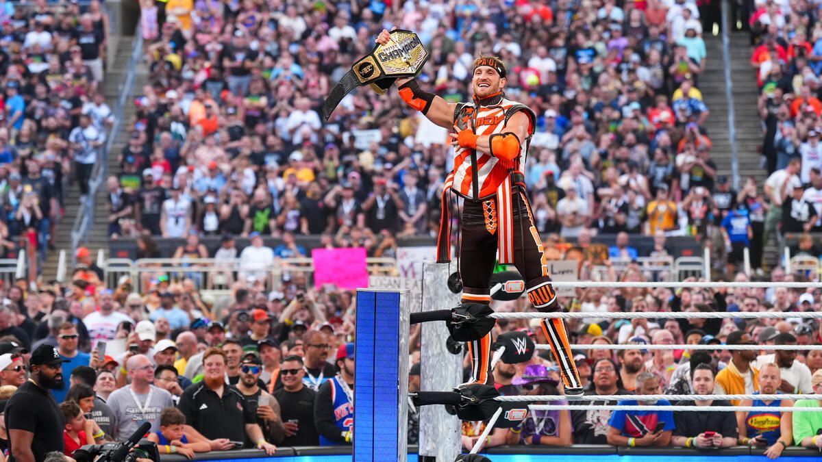 Former United States Champion Logan Paul at SummerSlam (Photo credit: WWE.com)