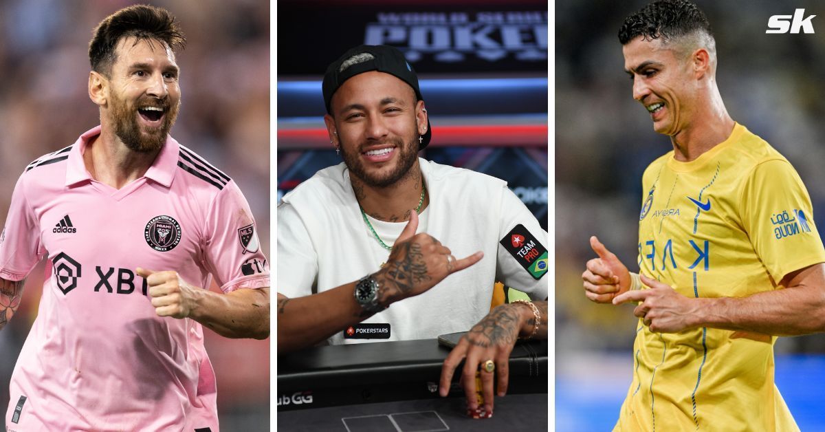 L to R: Lionel Messi, Neymar Jr and Cristiano Ronaldo (All images sourced from Getty)