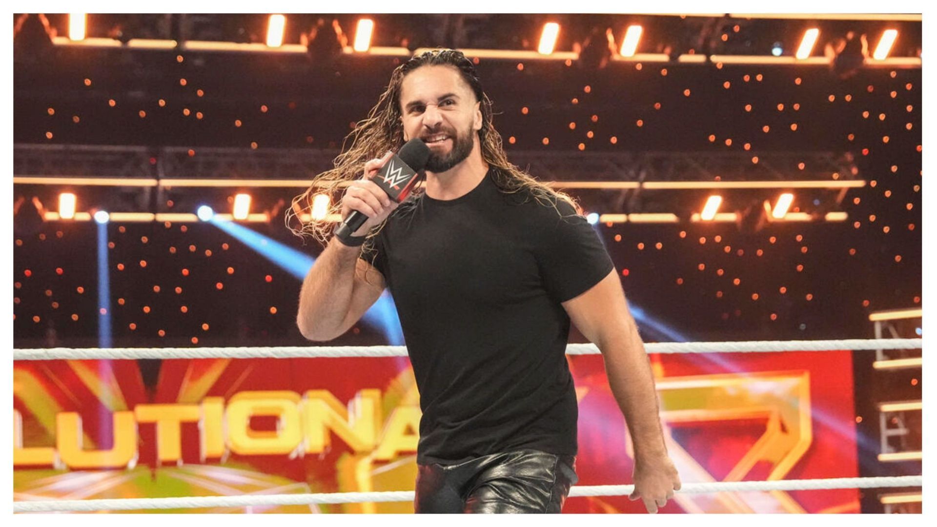 Seth Rollins on Monday Night RAW (Photo credit: WWE.com)