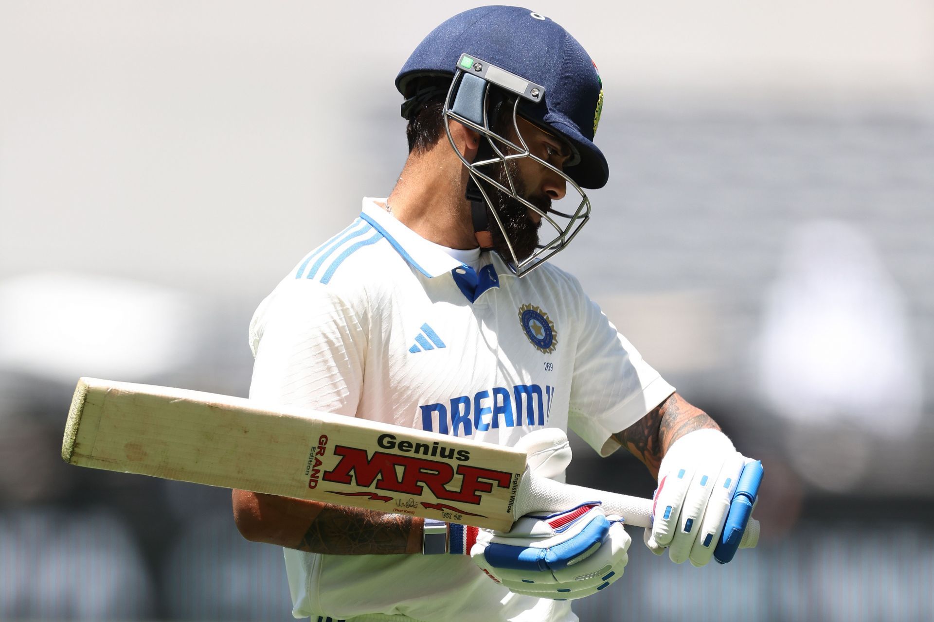 Virat Kohli registered another low score (Image Credits: Getty Images)