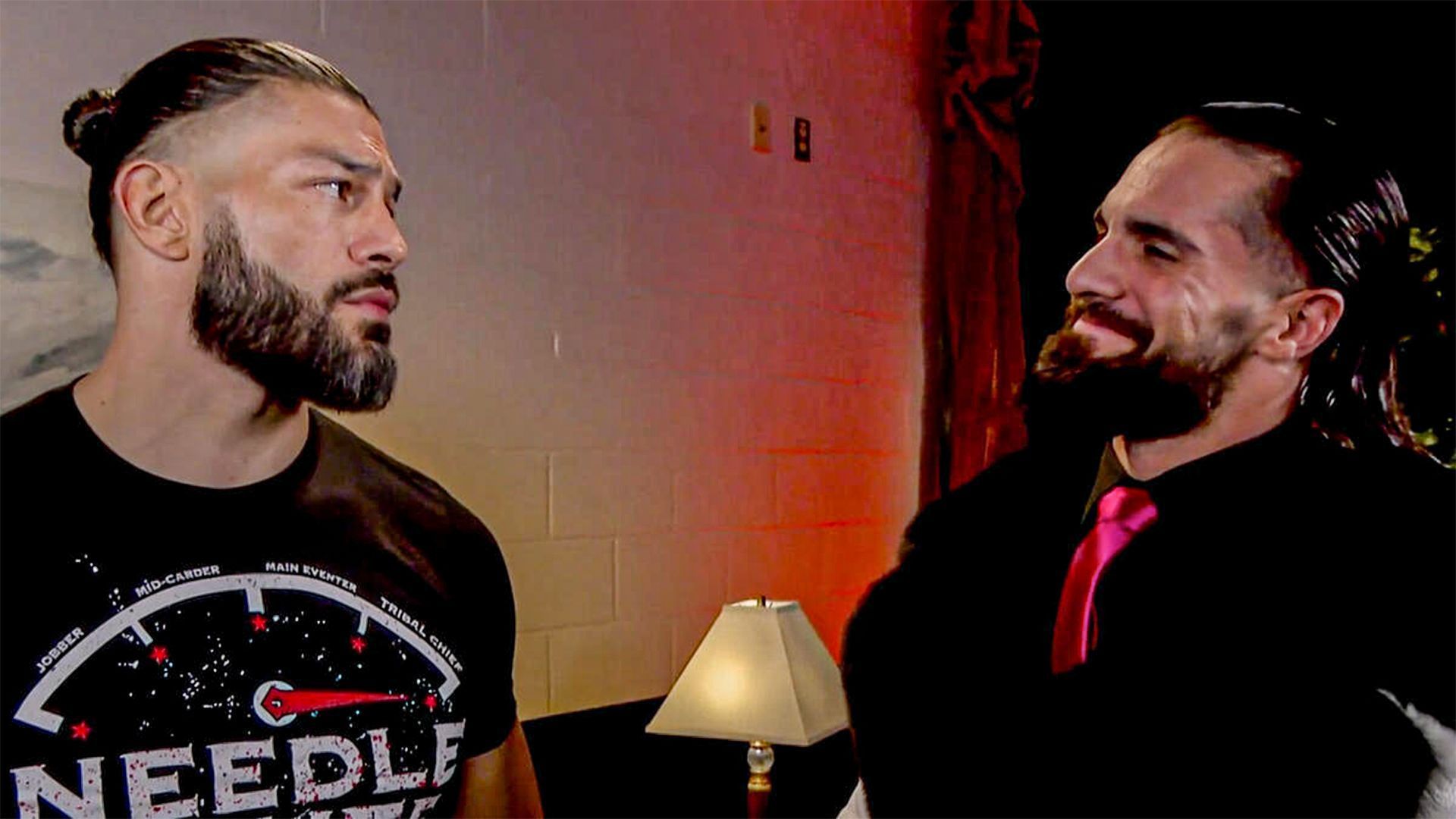 Roman Reigns and Seth Rollins! [Credits: WWE YouTube Channel]