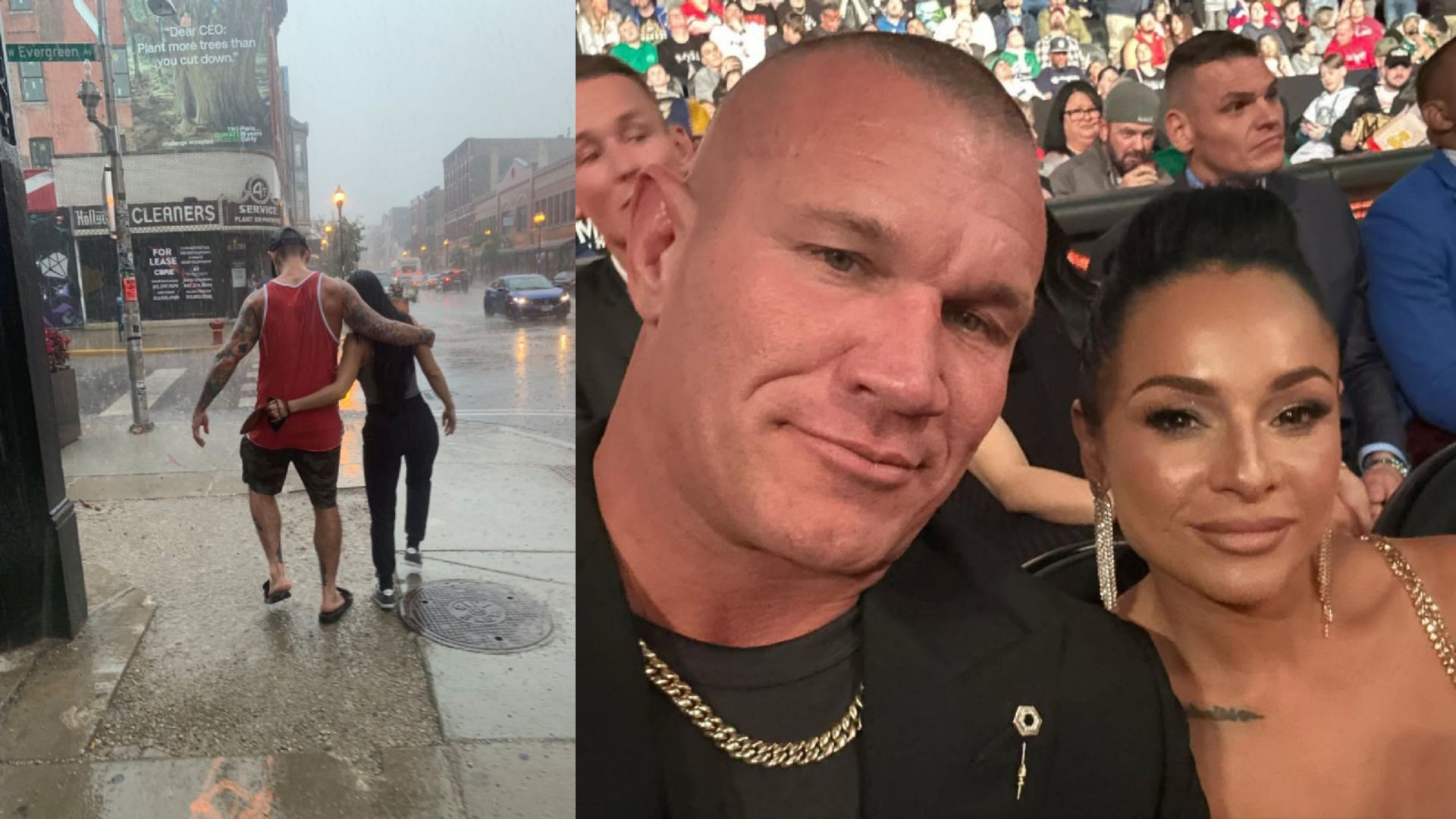 WWE की कई रियल लाइफ जोड़ियों के बीच में सालों का अंतर है (Photos: Randy Orton and CM Punk Instagram)