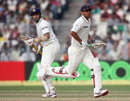 Laxman and Dravid thwarted the Aussies in India's famous Eden Gardens win in 2001. [Credit: Getty]