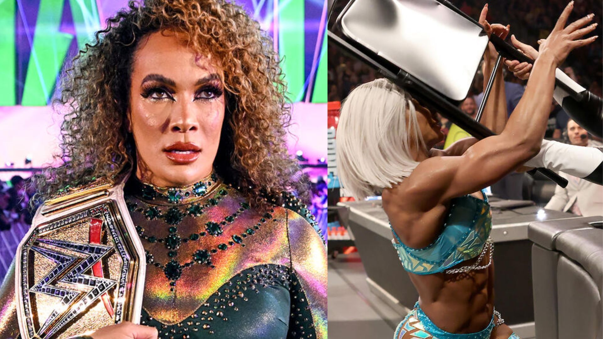 Jade Cargill was officially replaced on RAW. (Images via WWE.com)