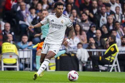 Rodrygo - Real Madrid CF v CA Osasuna - La Liga EA Sports - Source: Getty