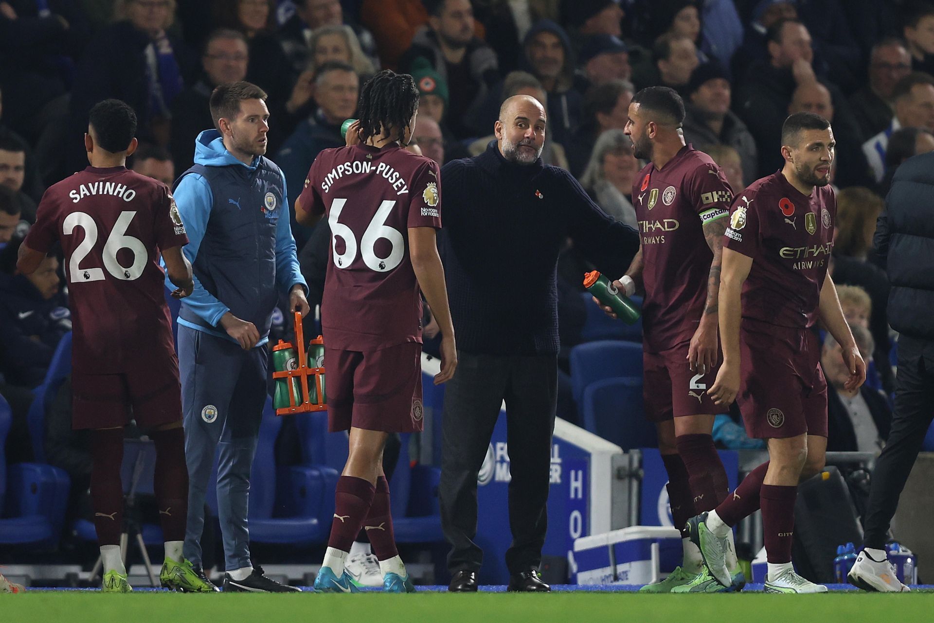 Brighton & Hove Albion FC v Manchester City FC - Premier League - Source: Getty