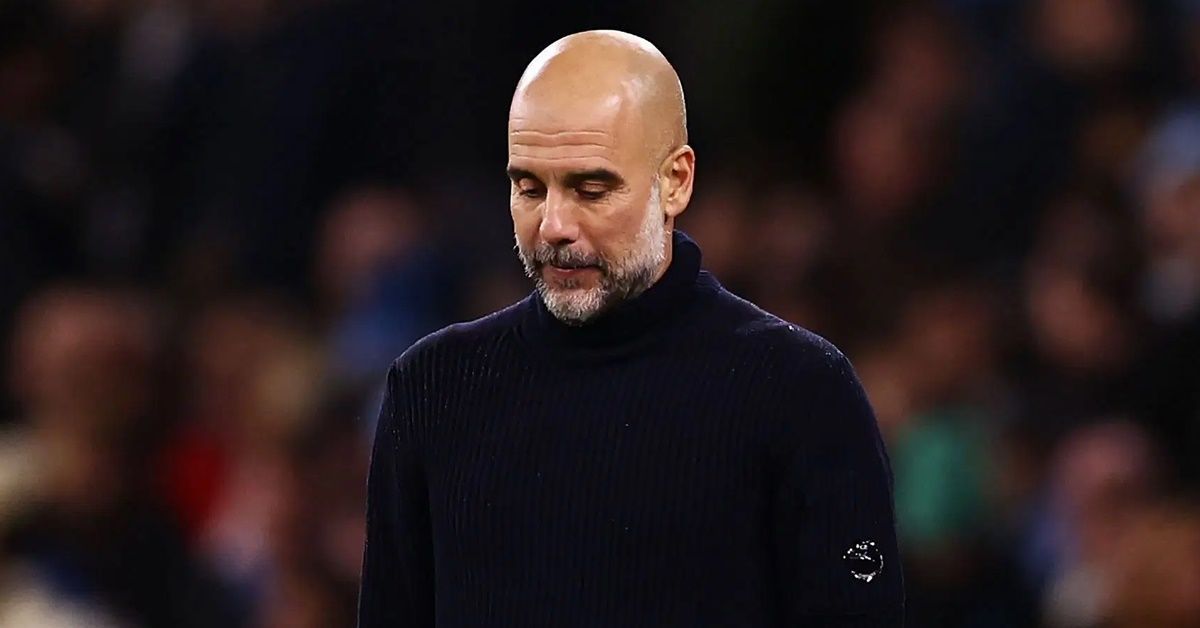 Pep Guardiola has never been on a six-game winless streak in his managerial career before.