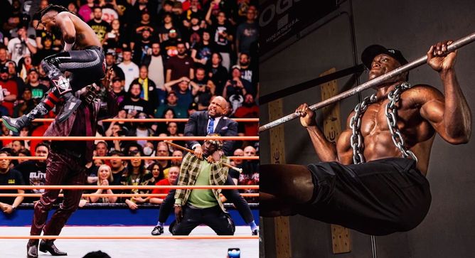 WWE छोड़कर AEW का हिस्सा बने खतरनाक रेसलर का हुआ डेब्यू, दो सुपरस्टार्स को अकेले चटाई धूल