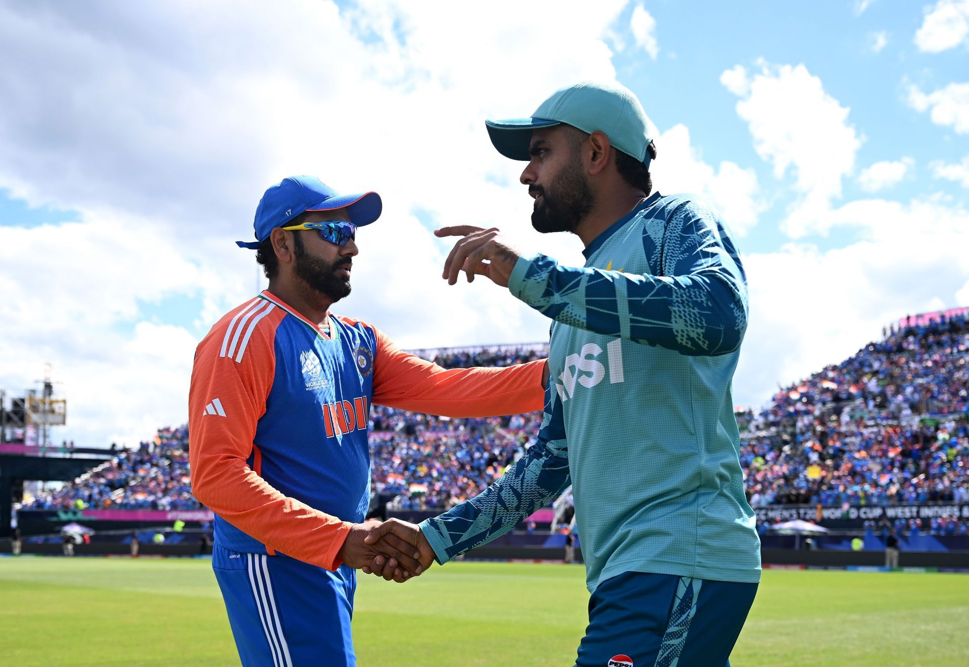 India v Pakistan - ICC Men&#039;s T20 Cricket World Cup West Indies &amp; USA 2024 - Source: Getty