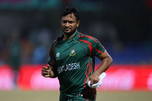 Shakib Al Hasan. (Image Credits: Getty)