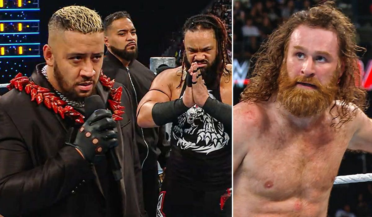 Solo Sikoa might soon kickout a major member &amp; replace him with Sami Zayn. [Image credits: WWE.com]