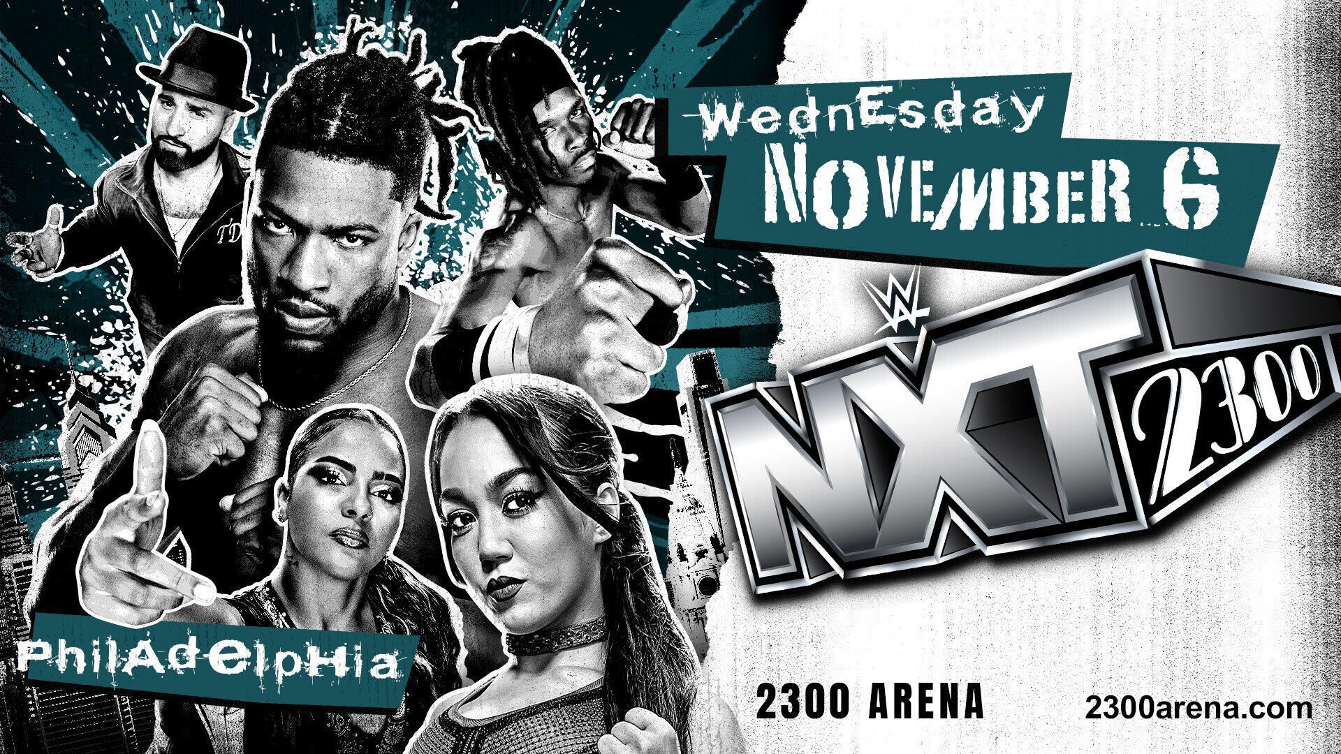 A look at the poster of NXT 2300 [Image via wwe.com]