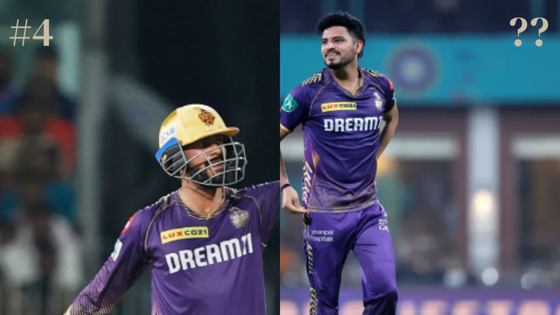 Venkatesh Iyer and Vaibhav Arora has been bought by KKR in the auction. 