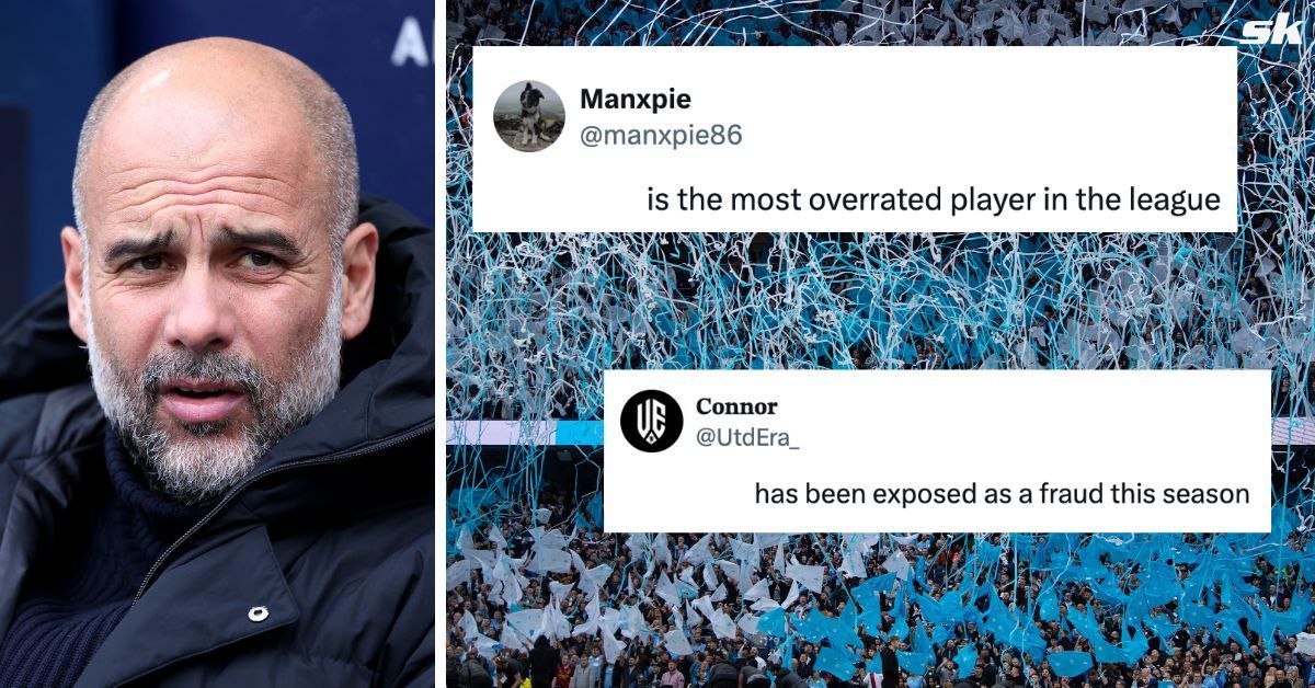 Manchester City fans have reacted on X