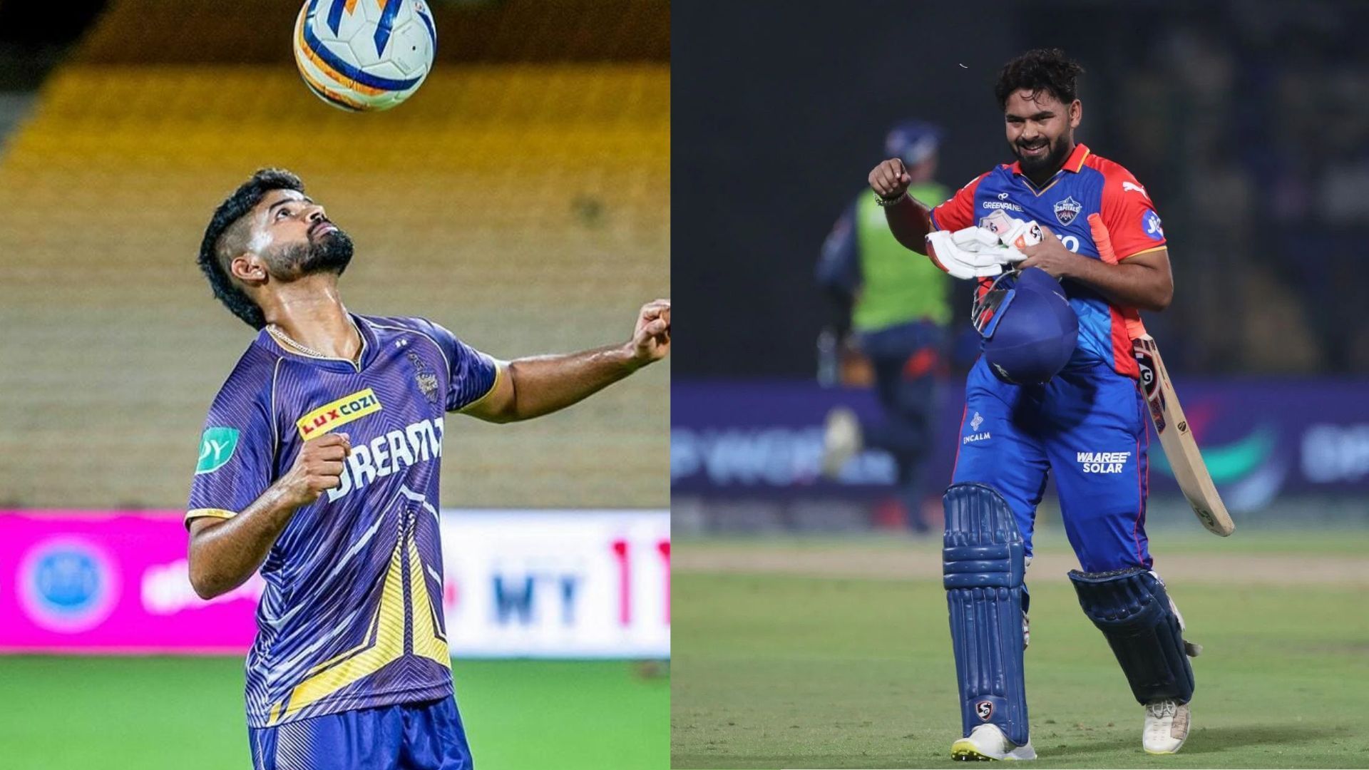 Shreyas Iyer and Rishabh Pant are among the top Indian players released ahead of the IPL 2025 mega auction (Image Credits: Shreyas Iyer/IG and Getty)