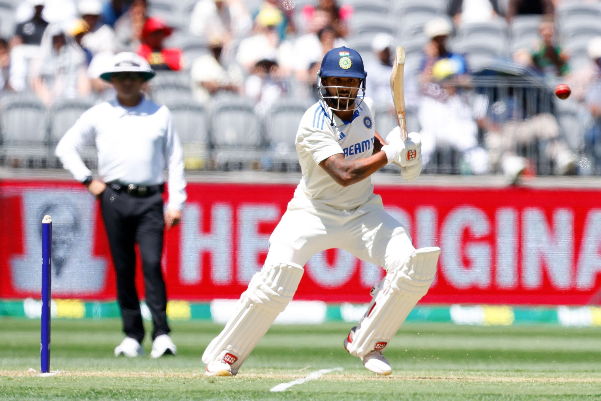 Debutant Nitish Kumar Reddy top-scored for India in the first innings. (Image Credits: Getty Images)