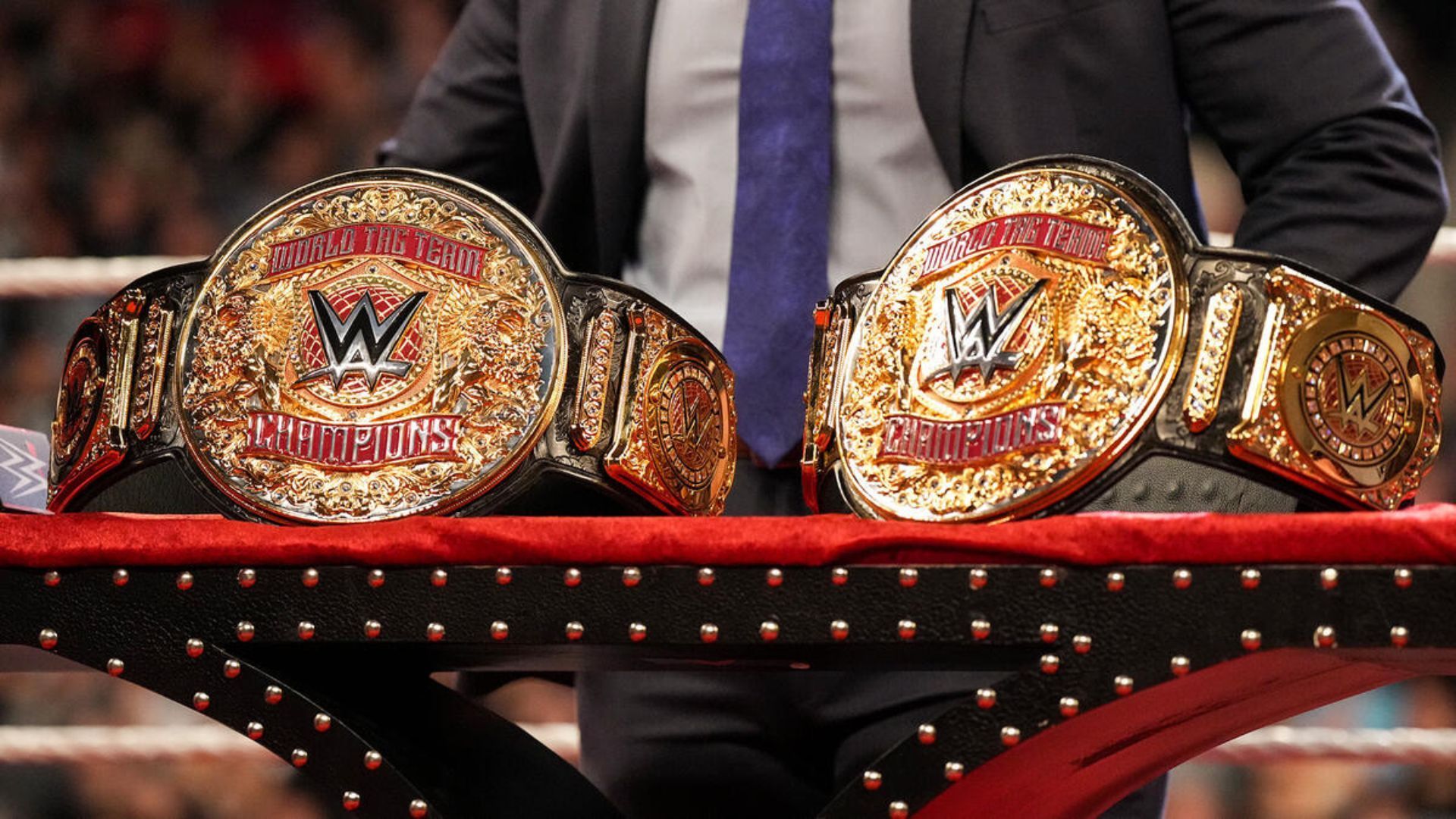 The World Tag Team Championships in picture [Image credits: wwe.com]