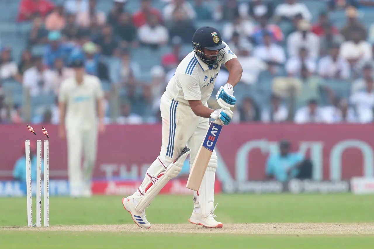 Rohit Sharma has scored more than 25 runs just once in his last 10 innings. [P/C: BCCI]