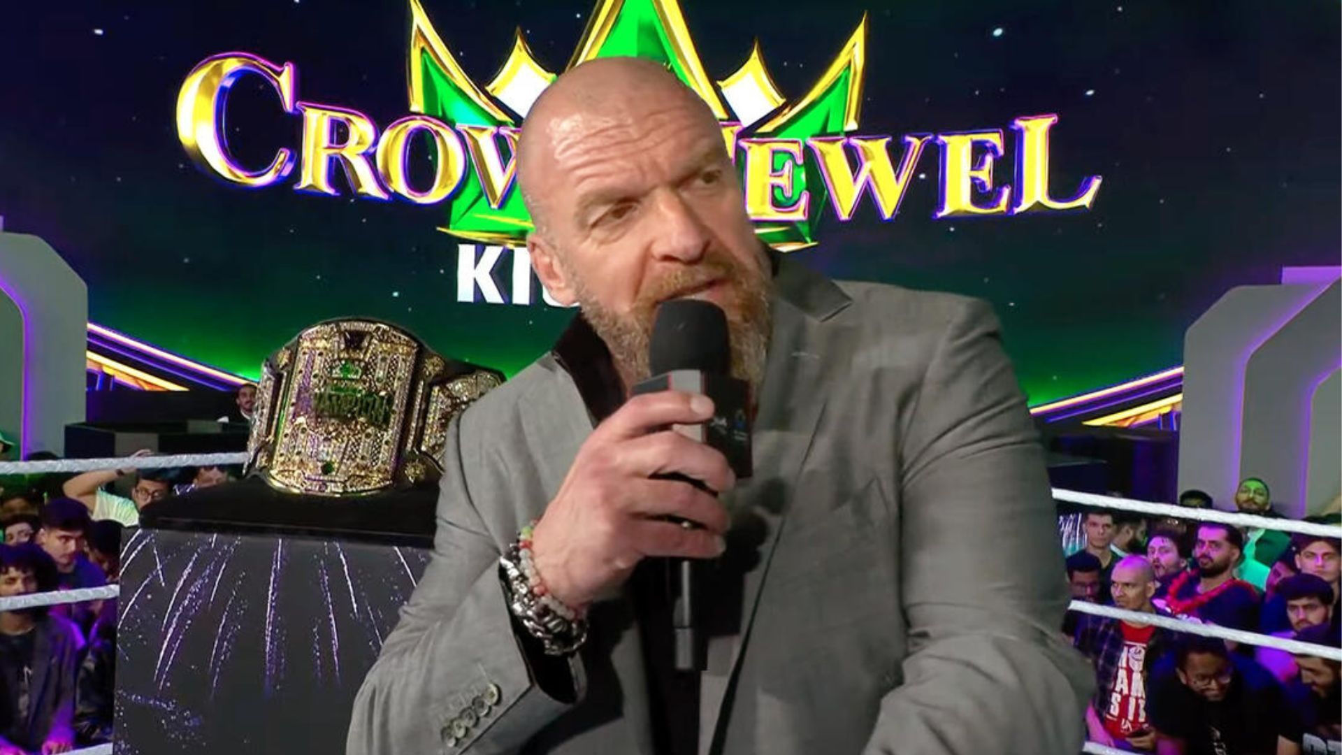 Crown Jewel aired live today in Saudi Arabia. [Photo: WWE.com]