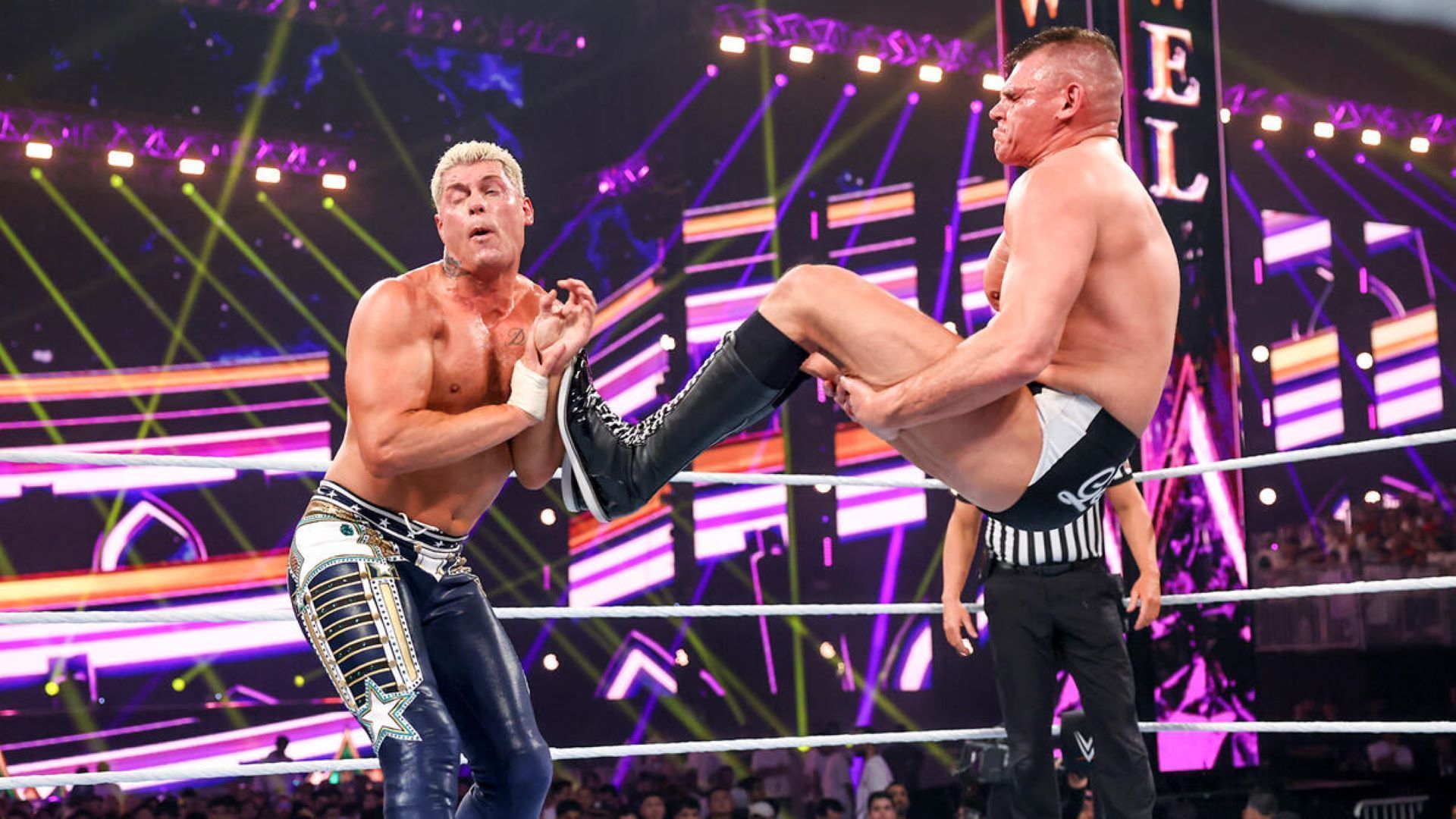 Cody Rhodes battled Gunther to become the first Men