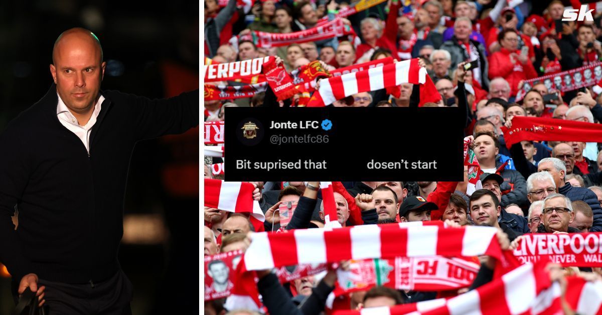 Liverpool fans have reacted on X 