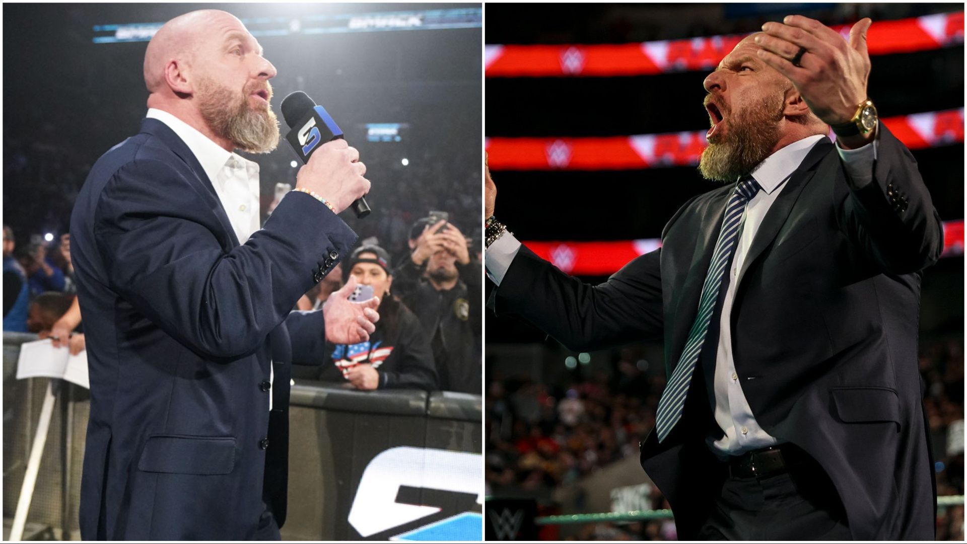 WWE Chief Content Officer Triple H on RAW and SmackDown