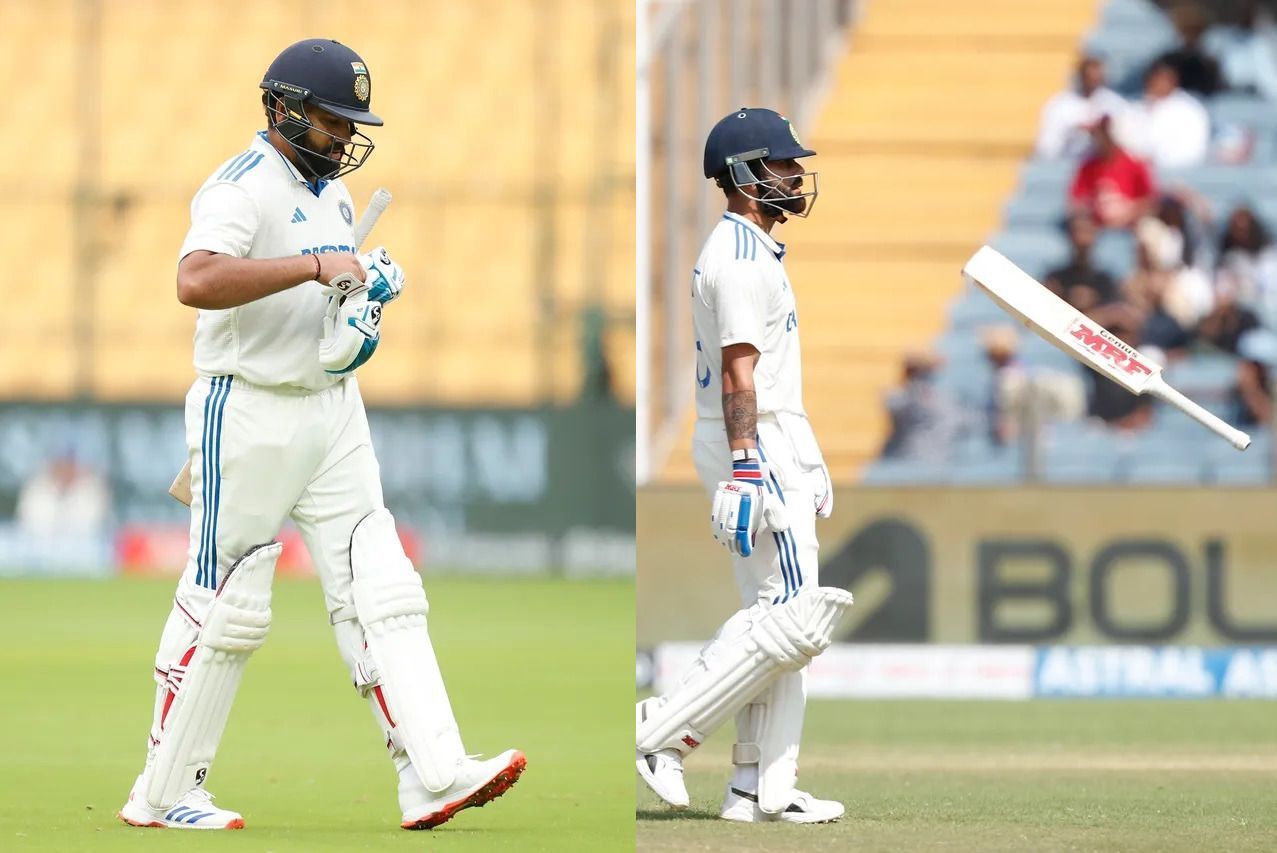 Rohit Sharma and Virat Kohli endured dismal runs against Bangladesh and New Zealand. [P/C: BCCI]