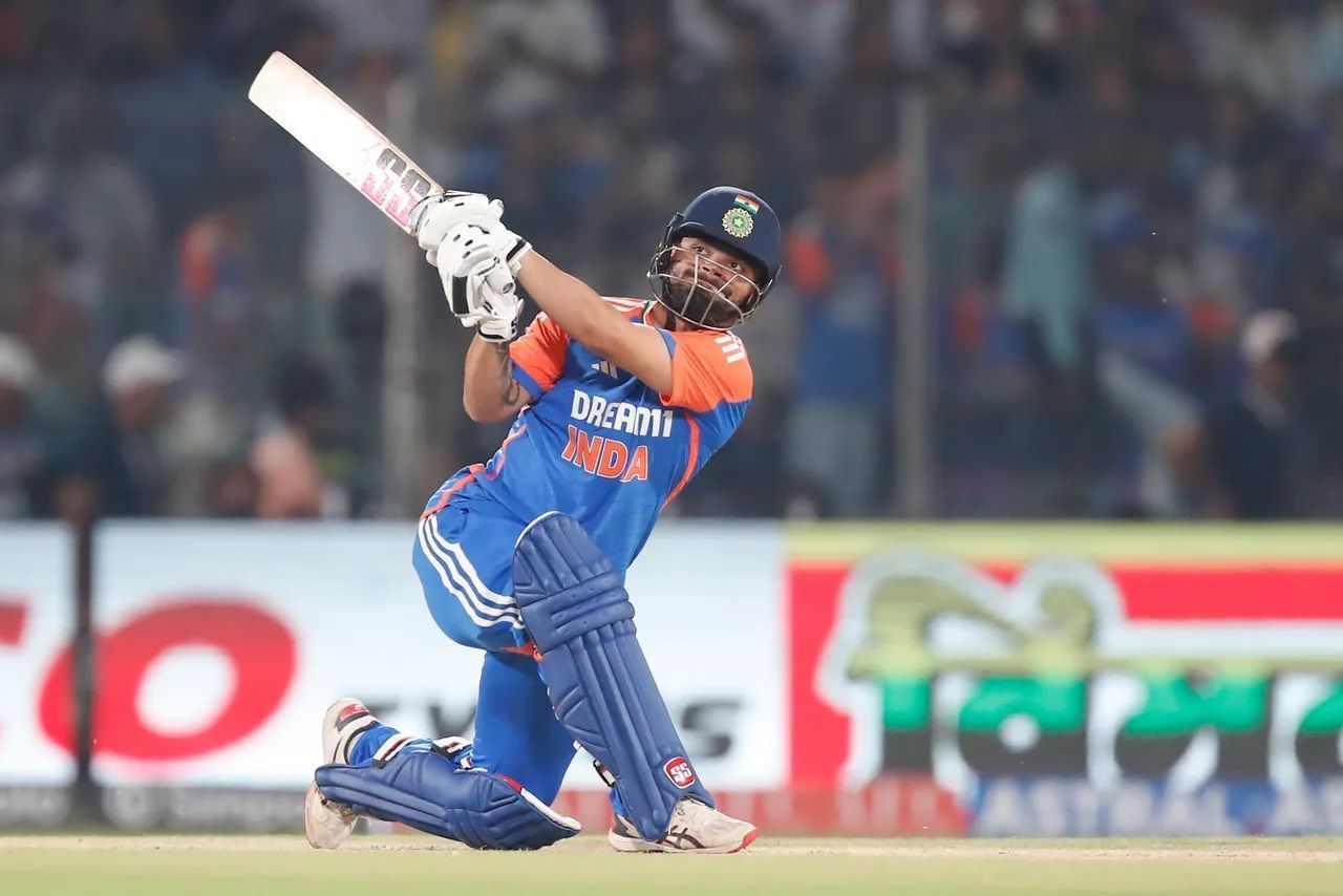 Rinku Singh has struck 30 sixes in 20 T20I innings. [P/C: BCCI]